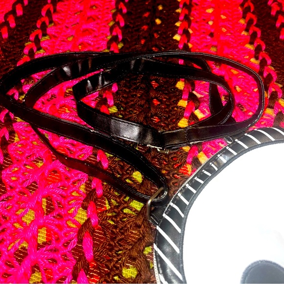 Jack Skelton Face Nightmare Before Christmas Crossbody Bag Disney - Picture 7 of 12